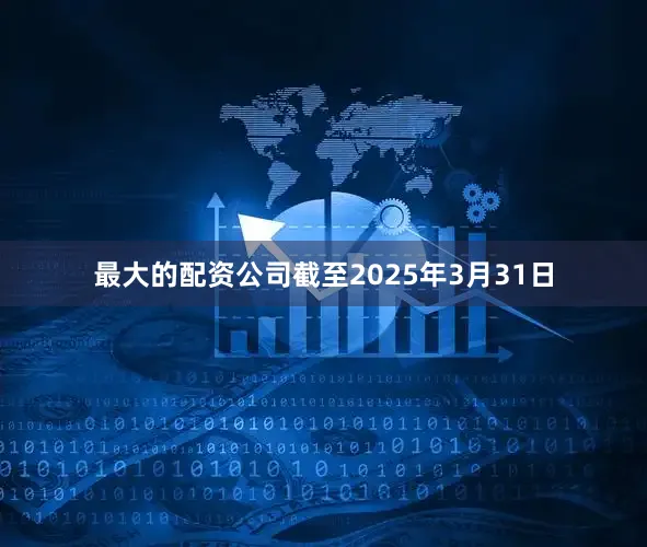 最大的配资公司截至2025年3月31日