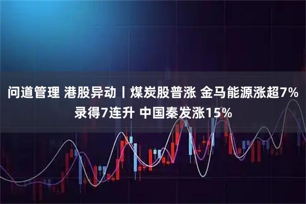 问道管理 港股异动丨煤炭股普涨 金马能源涨超7%录得7连升 中国秦发涨15%